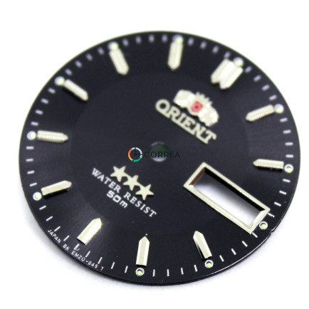 Циферблат для годинника Orient 3 Stars чорний CO-024 - 5